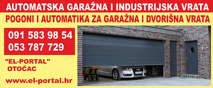 Garazna vrata - 300 x 130 cm